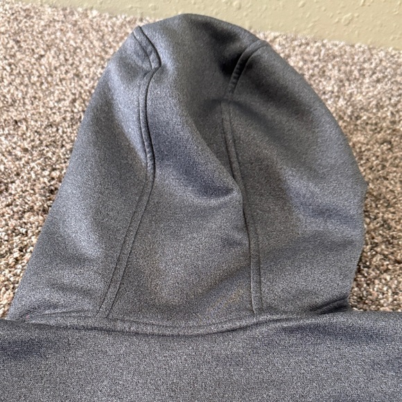 Under Armour Charcoal Hoodie with Pink and Camo Accents - Picture 11 of 12